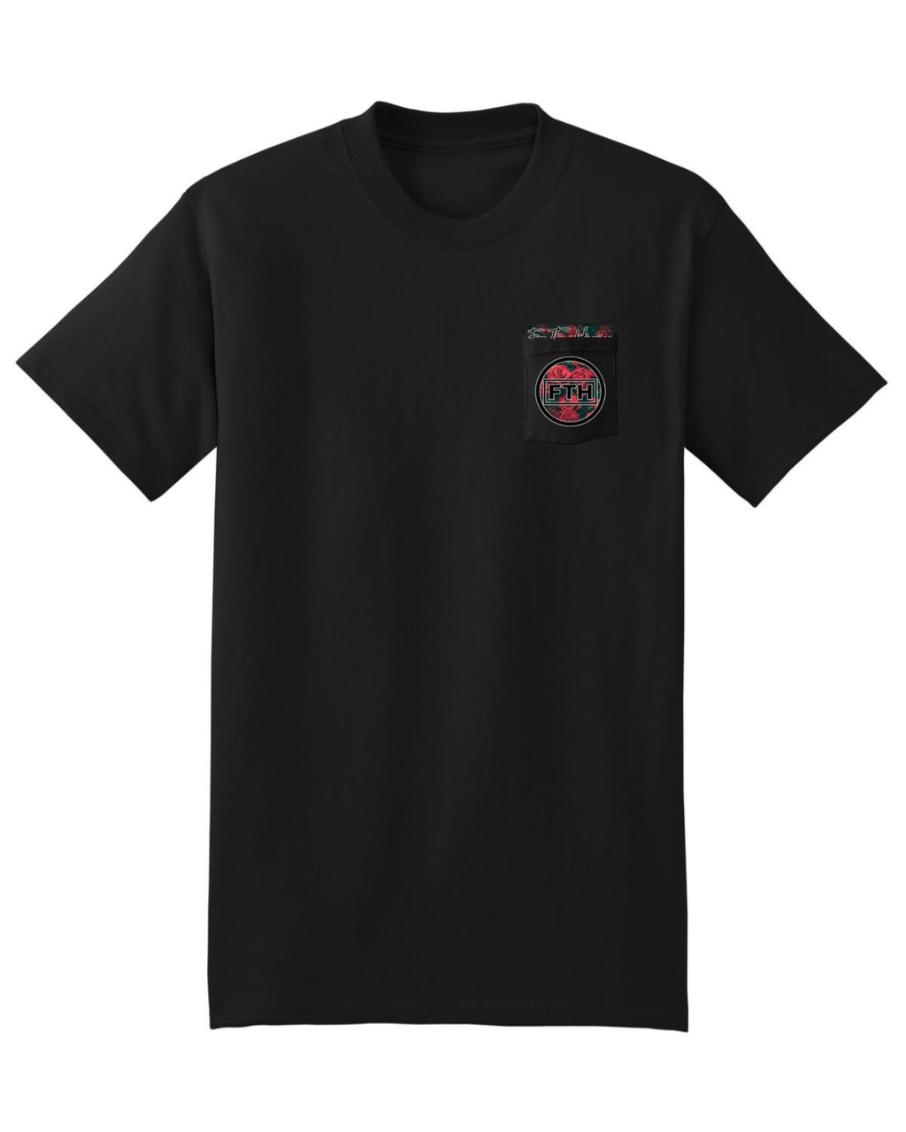 FTH Roses 🌹 Heavyweight Pocket Tee