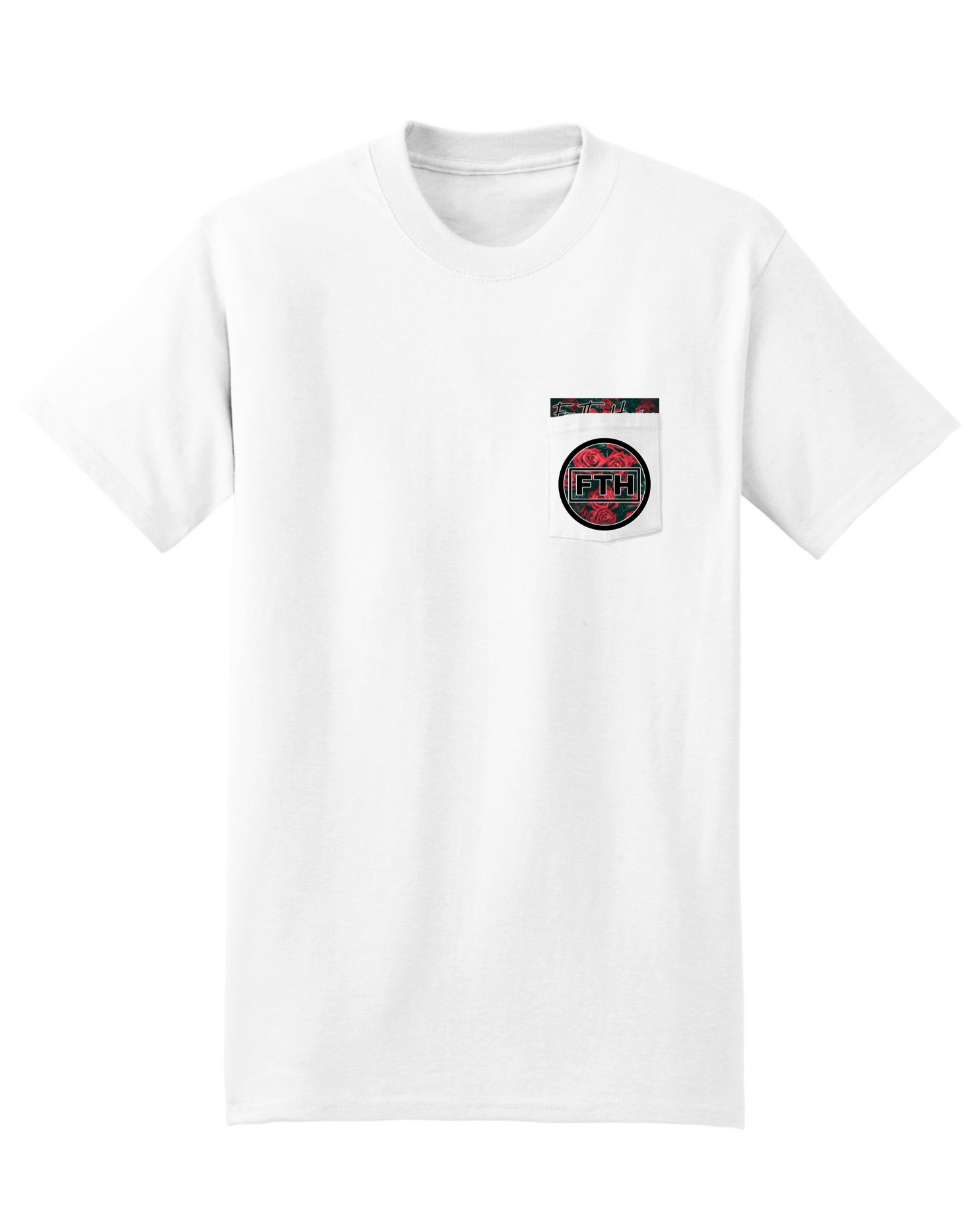 FTH Roses 🌹 Heavyweight Pocket Tee