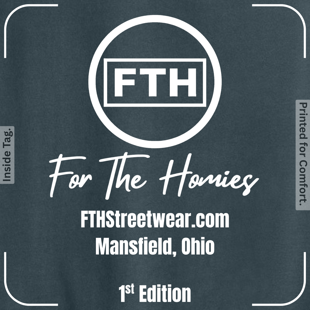 Deep Steel Blue - Premium FTH Cloud Fleece Hoodie