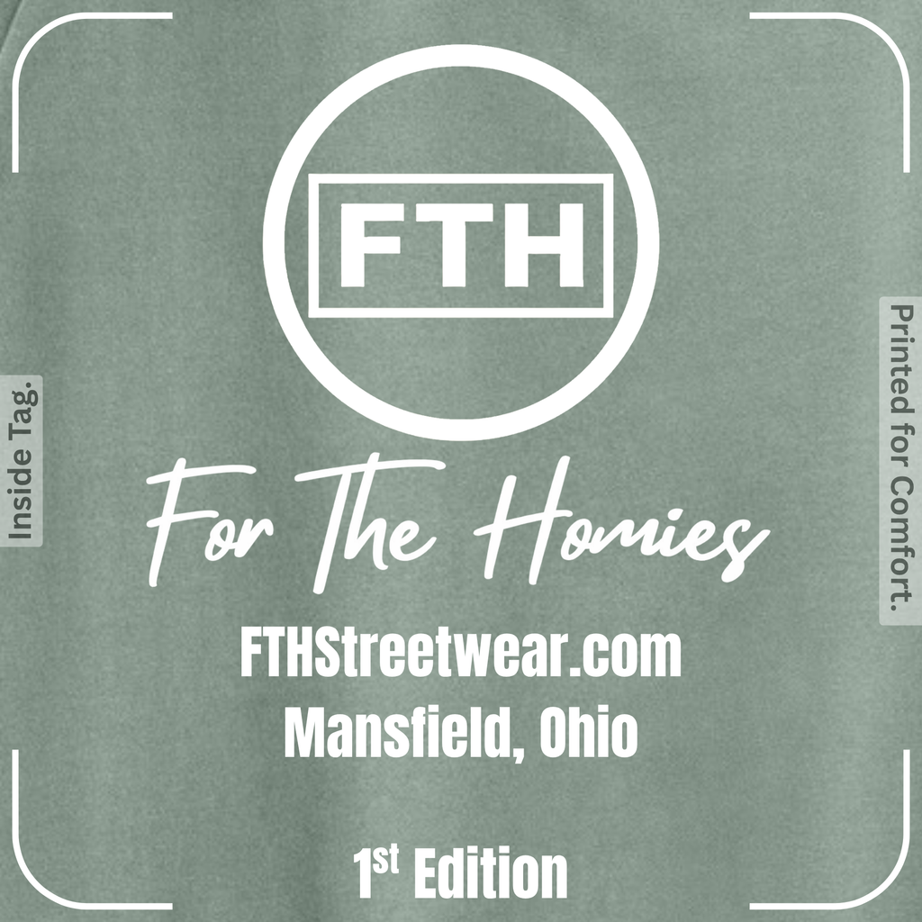 Slate Green - Premium FTH Cloud Fleece Hoodie