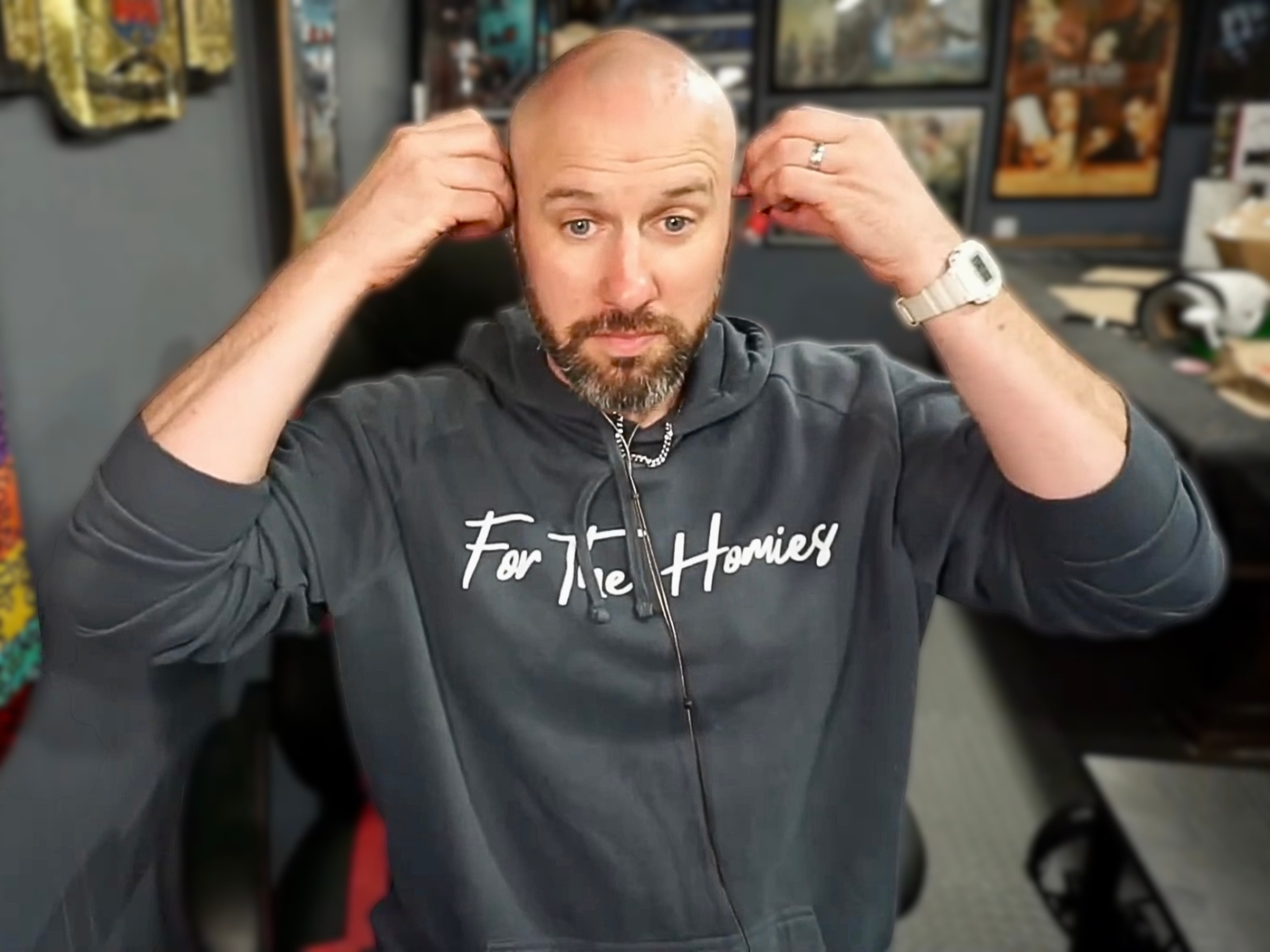 Deep Steel Blue - Premium FTH Cloud Fleece Hoodie